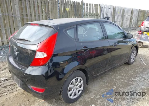 2014 Hyundai Accent Gs из США, поврежденный, VIN KMHCT5AE6EU165669